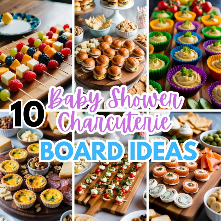 Baby Shower Charcuterie Board Ideas
