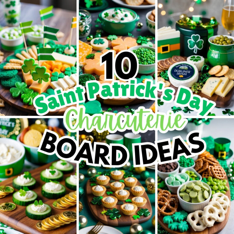 Saint Patrick's Day Charcuterie Board Ideas